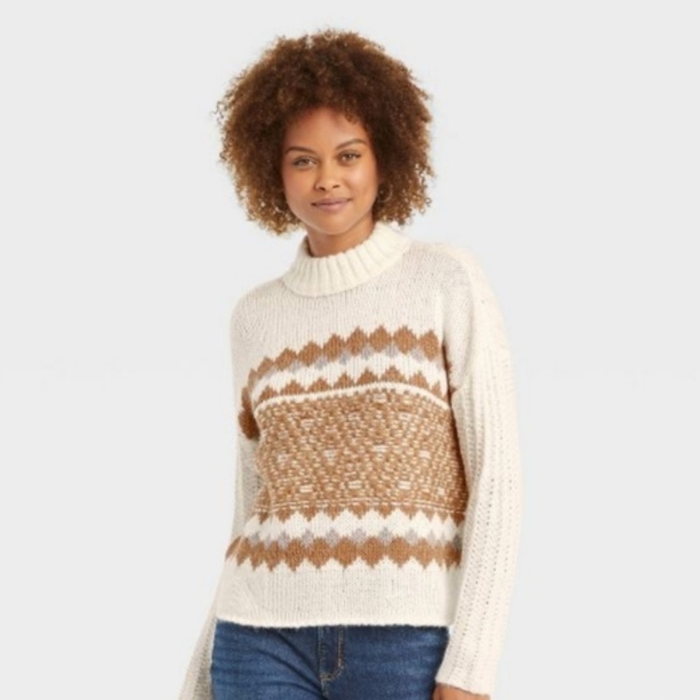 Knox Rose | Fairisle Sweater | Small